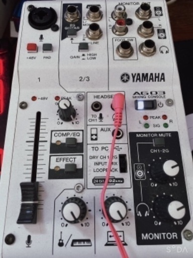 yamaha AG03 オーディオインターフェース