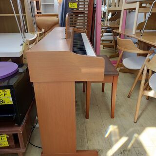 電子ピアノ デジタルピアノ YAMAHA 椅子付き ウッド調 ブラウン 買取