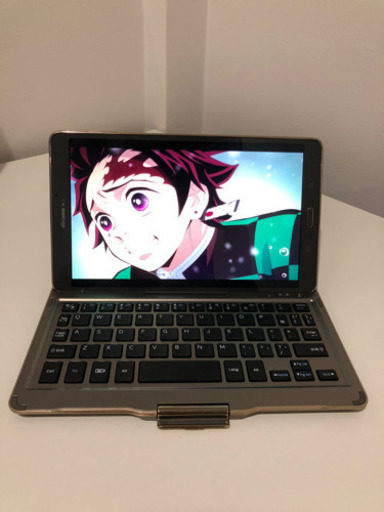ドコモ タブレット GALAXY Tab S 8.4 SC-03G キーボードカバー付き 使用感あり