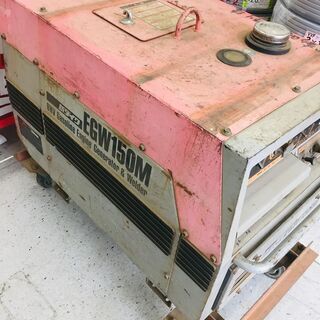 新ダイワ EWG150M エンジンウェルダー【リライズ野田愛宕店】【店頭取引限定】【ジャンク(バッテリー出力不足です。バッテリー交換必要の為)】【管理番号：ITP97U3Y867Y】