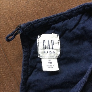 【ネット決済】★GAP KIDS 8歳 レース トップス ネイビー