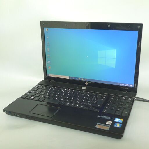 送料無料 ノートパソコン 中古動作良品 15.6型 HP 4510s Core2Duo 2GB 160G DVDマルチ Windows10 テンキー付 Libreoffice 無線 初心者向け