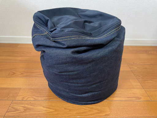 無印良品（MUJI） 中古 良品 体にフィットするソファ長方形 カバー付き