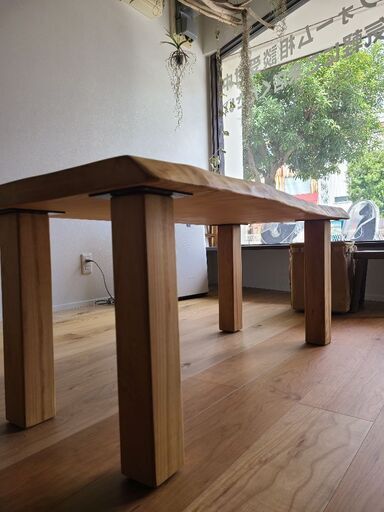 とちの木、サイドテーブル、ローテーブル、リビングテーブル