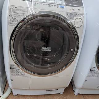 😊5月限定大特価😊HITACHI 9/6kgドラム洗濯機 BD-...