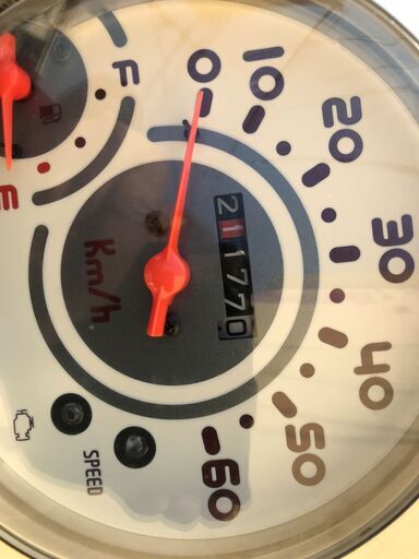 実動ジョルノ－2 AF70 黒赤コンビカラー Fフェンダー新品 バッテリー