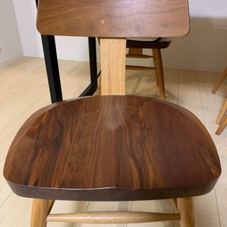 ナガノインテリアのテーブル、チェアセット