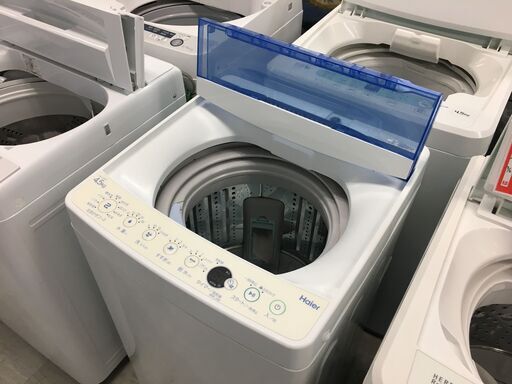 ハイアール4.5K洗濯機　2018年製　分解クリーニング済み！