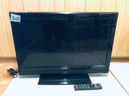 210番 三菱✨液晶カラーテレビ✨LCD-32MX40‼️