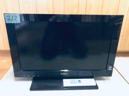212番✨SONY 液晶デジタルテレビ KDL-26EX30R‼️