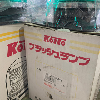 その他 最終値下げ KOITO 小糸 24V フラッシュランプ 緑 回転灯