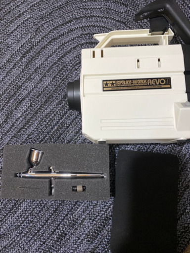 新品未開封 Tamiya スプレーワーク REVO II　セット タミヤ・スプレー・ワーク REVO II エアコンプレッサーとエアブラシセット