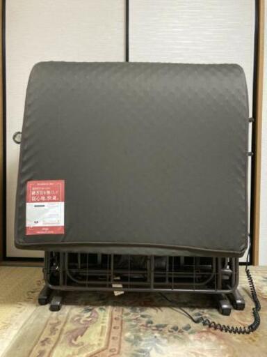 [美品]アテックスベッド 収納電動リクライニングベッド 2モーター AX-BE635N