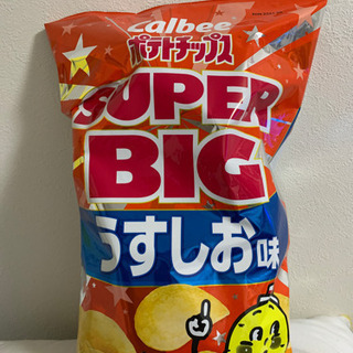 【ネット決済】ポテトチップスSUPER BIG うすしお味 50...