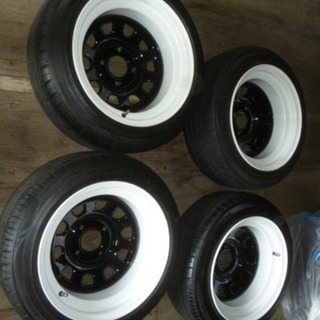 極美品❗ホイール 4本セット バリ溝