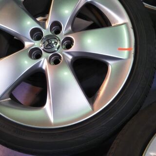 30系 プリウス純正 夏 17インチ ツーリング【富山】トヨタ純正 30プリウス 215/45R17 ダンロップ 中古 PCD100 ウィッシュ アリオン プレミオ