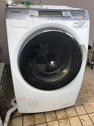 Panasonic パナソニック NA-VX7100L 洗濯9.0kg/乾燥6.0kg ドラム式電気洗濯乾燥機 2012年製 千葉