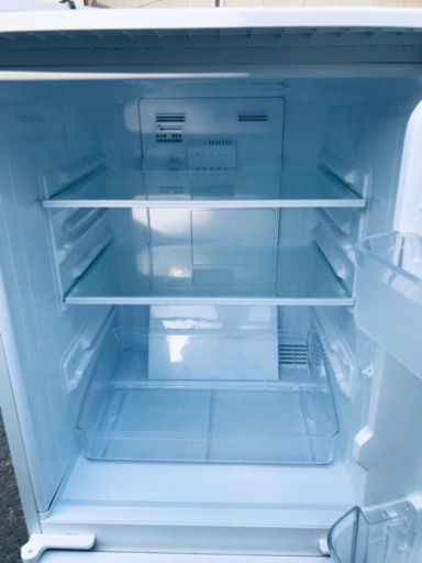 1193番 シャープ✨冷凍冷蔵庫✨SJ-14Y-W‼️ 冷凍庫 