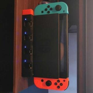 Nintendo Switch 本体 (ニンテンドースイッチ) Joy-Con(L) ネオンブルー/(R) ネオンレッド - 品川区