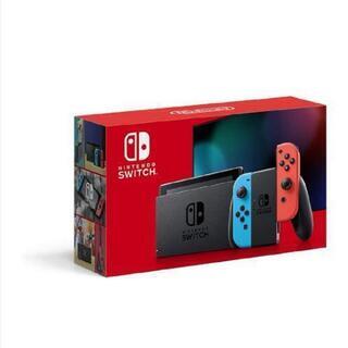 Nintendo Switch 本体 (ニンテンドースイッチ) Joy-Con(L) ネオンブルー/(R) ネオンレッドの画像
