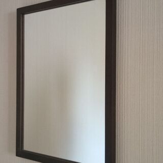 鏡　ミラー　無印良品　MUJI　壁に付けられる家具　ミラー　小　壁掛