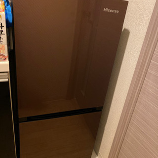 【ネット決済・配送可】Hisense 2018年製 2ドア冷凍冷...