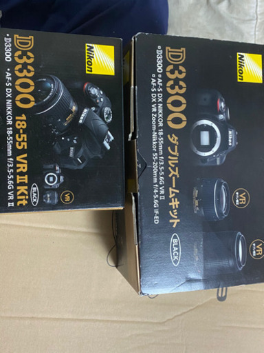 Nikon D3300 ダブルズームキット➕タムロン70-300mm望遠レンズ(フルサイズ用)のトリプルズームレンズキット