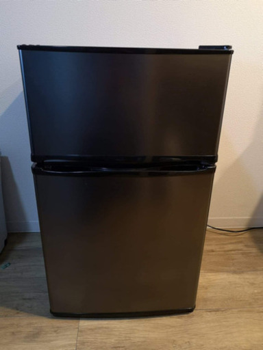 maxzen 冷蔵庫90L 2ドア　コンパクト　黒