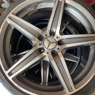 ベンツCクラスに履いていたアルミ　タイヤ　19インチ