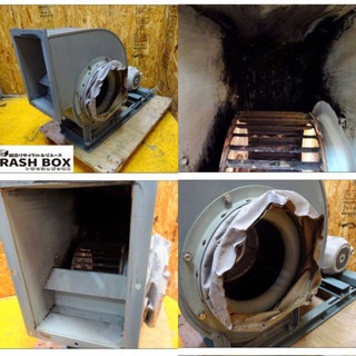 (263-05)ジャンク品 TERAL テラル シロッコファン 1.5kw 排煙 ブロワー CLF5-NO.1 3/4-TH-R-RS-DI 60Hz 三相200V 