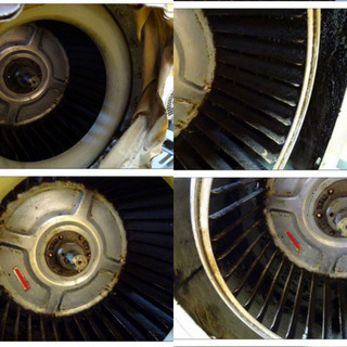 (263-05)ジャンク品 TERAL テラル シロッコファン 1.5kw 排煙 ブロワー CLF5-NO.1 3/4-TH-R-RS-DI 60Hz 三相200V 