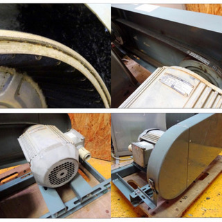 (263-05)ジャンク品 TERAL テラル シロッコファン 1.5kw 排煙 ブロワー CLF5-NO.1 3/4-TH-R-RS-DI 60Hz 三相200V 