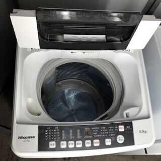 江戸川区送料無料】96L冷蔵庫＆5.5kg洗濯機 ハイセンス HR-B95A HW 