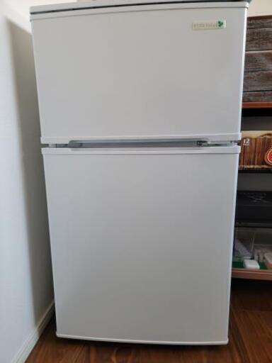 2019年式　冷凍冷蔵庫 90L 2ドア HerbRelax YRZ-C09B1