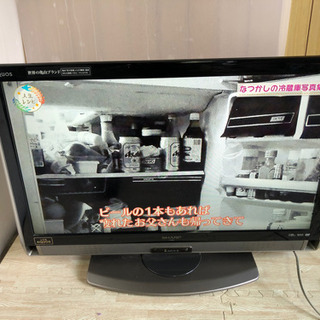 値下げ SHARP ブルーレイ付き32インチ液晶TV LC-32...