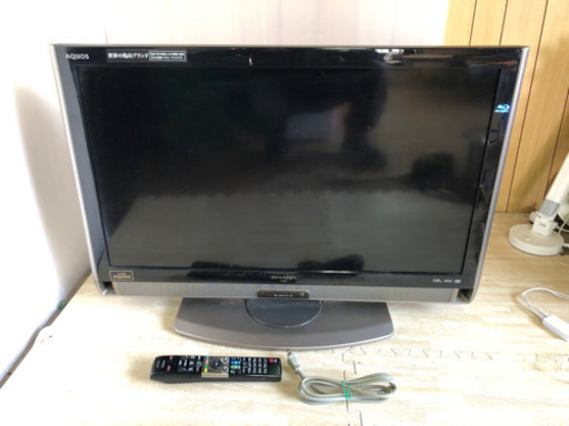 値下げ SHARP ブルーレイ付き32インチ液晶TV LC-32DX3 2011年製