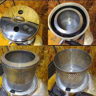 267-03)OHMICHI 大道産業 業務用 野菜水切機 食品脱水機 OMD-10RY 単