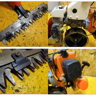 (268-05)Kubota クボタ 自走式バリカン草刈り機 らく刈り AZ50 1.8馬力 2サイクル あぜ刈り 斜面 農機具 ジャンク品