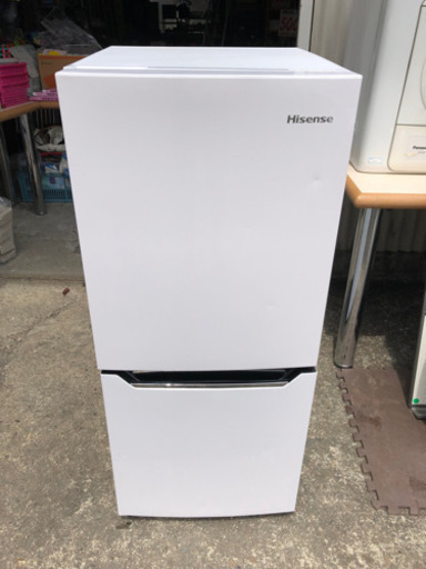 おしゃれ】 2ドア冷蔵庫 Hisense 2018年製 冷凍冷蔵 130L 冷蔵庫 