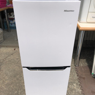 Hisense  2ドア冷蔵庫  2018年製 130L 冷凍冷蔵