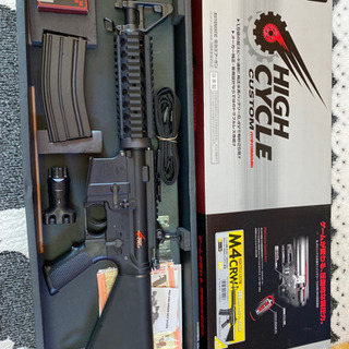 東京マルイ M4CRW ハイサイクル電動エアーガン今週末まで出品