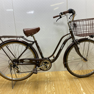 stp-0903 丸石　シティサイクル　プラージュ　ママチャリ　26インチ　自転車