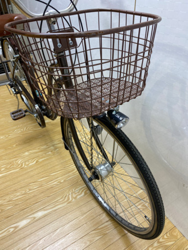 stp-0903 丸石 シティサイクル プラージュ ママチャリ 26インチ 自転車  