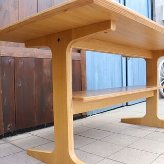 無印良品(MUJI)の人気のリビングでもダイニングでもつかえるテーブル