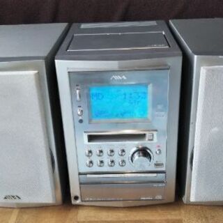 AIWA　アイワ　（SONY　ソニー）　CD　MD　テープ　コン...