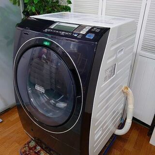 日立 ドラム式洗濯機 BD-S7400L-K [洗濯容量9kg ...