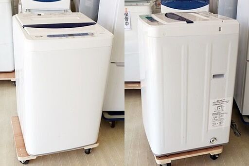 引取限定　ヤマダ電機オリジナル　ハーブリラックス　全自動洗濯機　5.0kg　YWM-T50A1　2018年製　洗濯・脱水容量:5kg　ホワイト　幅約565mm×奥行約534mm×高さ約890mm　HerbRelax