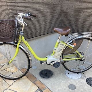 💘大容量8Ah！💘Panasonic　電動自転車　ビビ　26イン...