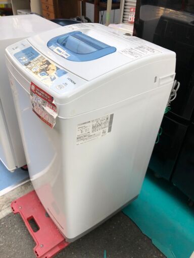 ☆中古 激安！！ HITACHI　全自動洗濯機 　5kg　2015年製　NW- 5TR 　KD029 ￥9,000！！