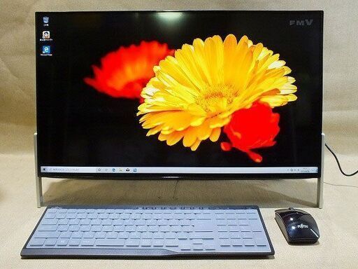 【苫小牧バナナ】富士通/FUJITSU モニター一体型 FMV ESPRIMO デスクトップPC i7-7700HQ メモリ12GB HDD3TB FH70/B3 FMVF70B3W♪